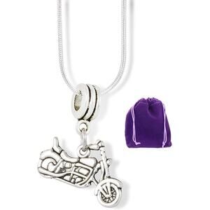 Motorcycle Necklace MotorBike Motor Bike Pendant Jewelry